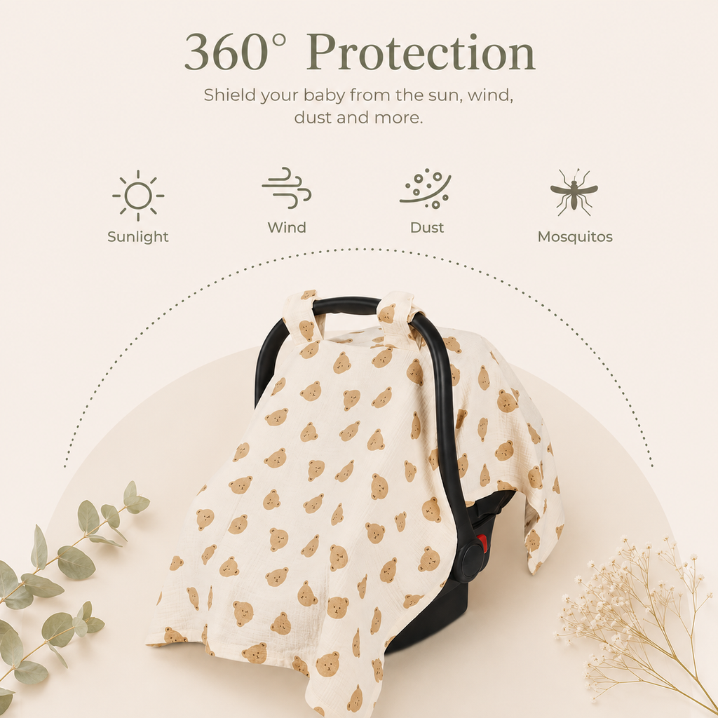 Snooze Cover — Car Seat Canopy