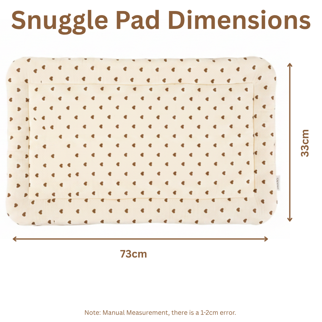 Snuggle Pad — Pack of 2 (Heart & Bear)